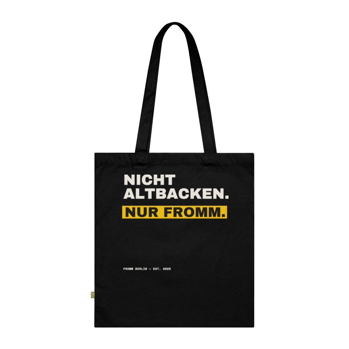 Nicht altbacken. Nur fromm. — Tote Bag